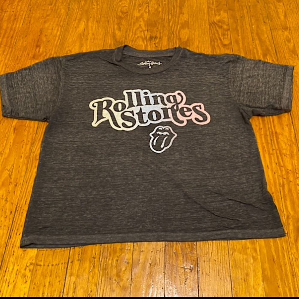 Rolling Stones crop top